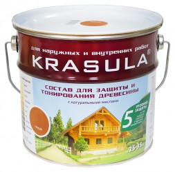Защитно-декоративный состав «KRASULA®» 0,95 л